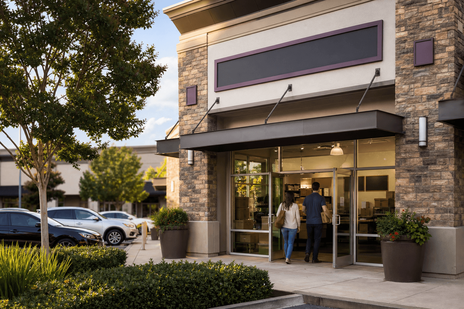 Established pack-and-ship storefront in a neighborhood shopping center